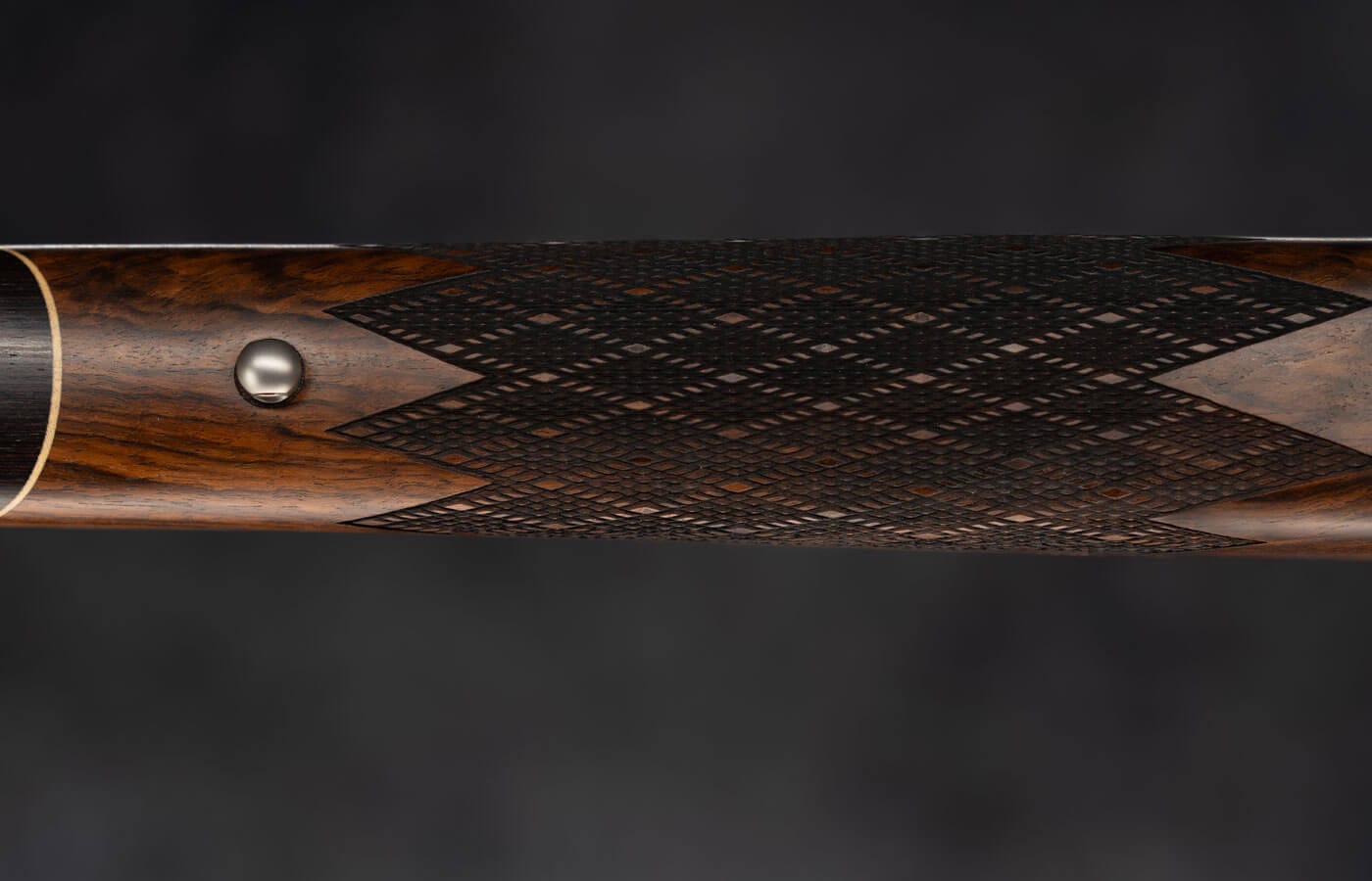 Custom Wrap Round Checkered Forend