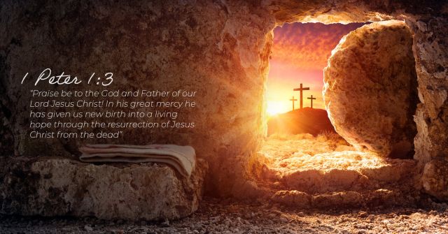 1 Peter 1:3"Praise be to the God and Father of our Lord Jesus Christ! In his great mercy he has given us new birth into a living hope through the resurrection of Jesus Christ from the dead."#Weatherby #EasterSunday
