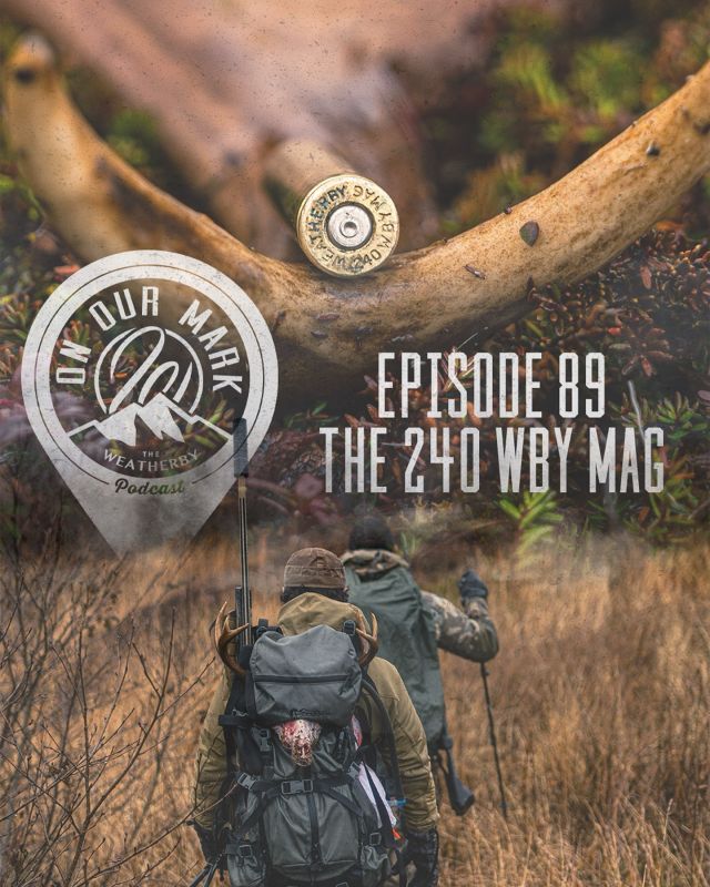 240 WBY MAG fans your podcast is here!On this episode, we are doing a deep dive into the legendary 240 WBY MAG. @lukethork and @tygrethen are joined by Jared and Seth to talk ballistics, the invention of the 240, and how it’s one of our most underrated cartridges.Available on YouTube, Spotify, Apple Podcasts, and Google Podcasts#Weatherby #Podcast #OnOurMark