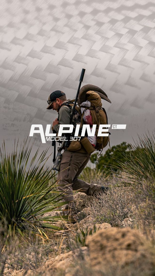 Introducing the Model 307™ Alpine™ CTBuilt on our newest bolt action rifle platform, the Alpine CT features a @peakfortyfour carbon fiber stock with a @bsfbarrels carbon fiber barrel that delivers unmatched accuracy and is the best combination in carbon.The Alpine CT offers some of Weatherby's® historic cartridges as well as some of the most popular cartridges on the market, including the 7 PRC.Proudly built in Sheridan, Wyoming.#Weatherby #CarbonFiber