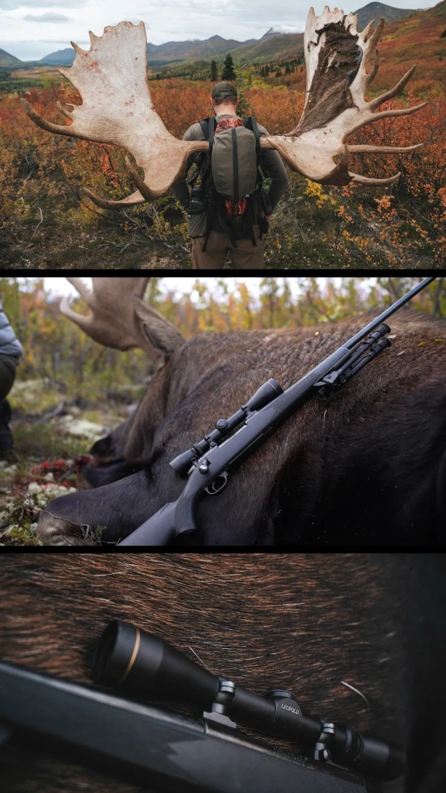 Built to be handed down for generations.It's a story that we never get tired of hearing and our friends at @stoneglacier captured it. Tomorrow, they will be releasing "Big Al's Bull" featuring @colbyadamek and his grandpa's 30-year old Weatherby rifle on a bucket list Alaska moose hunt.Tune in to watch this amazing hunt on their YouTube page.#Weatherby #StoneGlacier #Alaska #Moose