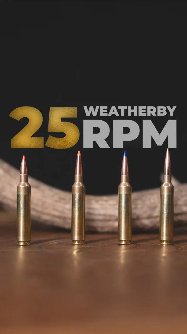Introducing the 25 WBY RPM.Designed to utilize heavy for caliber bullet options, the 25 RPM maintains classic Weatherby speed and long range performance.Dive further into the 25 WBY RPM on our website!
#Weatherby