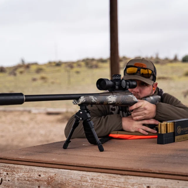 Owning the offseason.One of our most popular models is the Model 307™ Alpine™ CT and for good reason. Pairing the @peakfortyfour Bastion stock and the @bsfbarrels carbon barrel makes for a do-it-all rifle package capable of going from range directly to the field.Available in 17 different cartridges, including the new 25 WBY RPM.#Weatherby