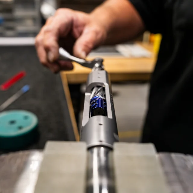 Unlock your rifle's full potential!One of the upgrades we offer through our custom shop is action blueprinting. When you select this option, one of our expert gunsmiths will hand hone and true your receiver and bolt face. This includes lapping of the lugs to ensure a silky smooth bolt close and also enhances your rifle's accuracy!Check out the custom shop at Weatherby.com
#Weatherby
