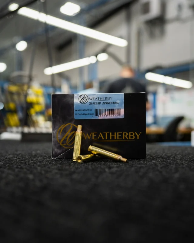 Working up a new load?Did you know that we sell unprimed and once-fired brass for both our famous Weatherby cartridges and standard cartridges?View in-stock brass at Weatherby.com
#Weatherby