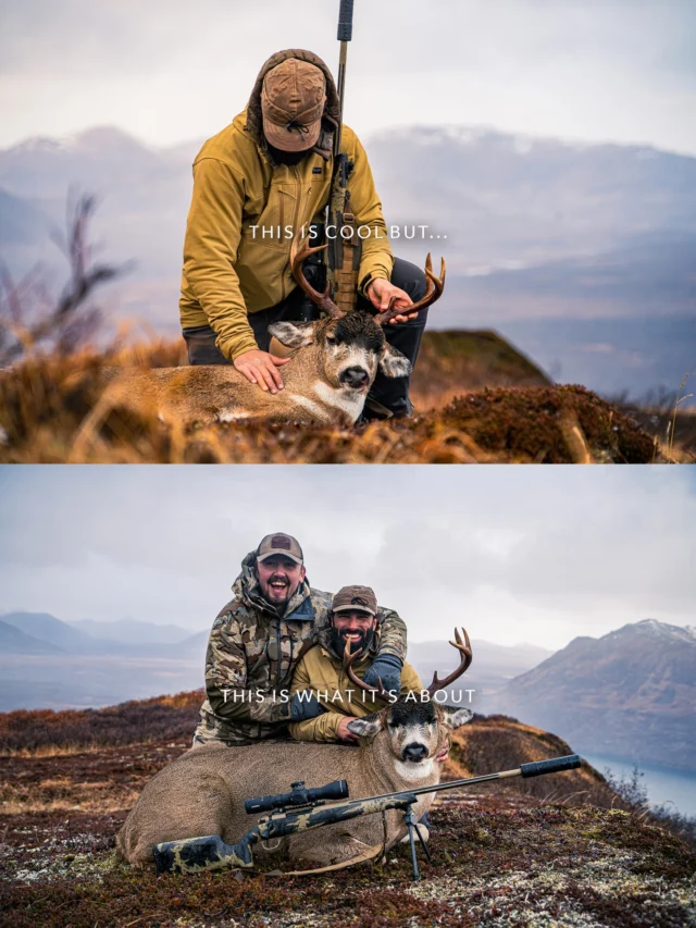 No matter your pursuit, there's a reason we all do it.Whether it's making memories with your buddies, or letting your bird dog retrieve a duck, there's something deeper than just the hunt itself. What motivates you to get out there?#Weatherby