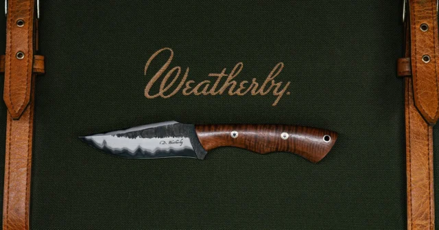 Dan Weatherby Knife drop is LIVE!Head to Weatherby.com before they're gone.#Weatherby