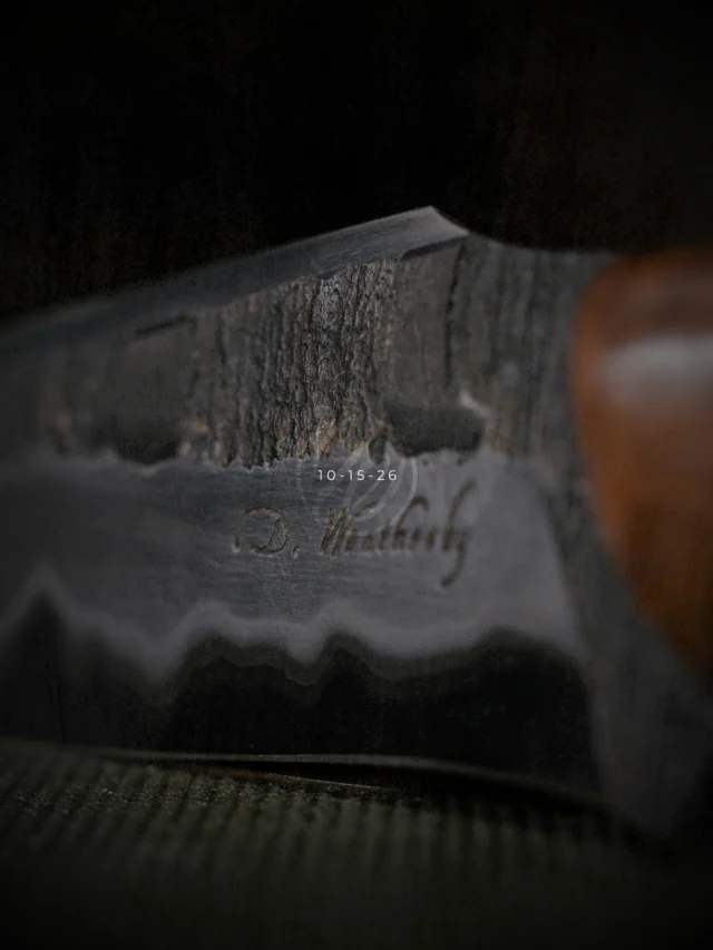 Knife drop coming Thursday.Once they're gone, they're gone.
#Weatherby